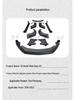 18-22 Ford Mustang Wide Body Kit: Resin Front Lip, Fender Flares, Rear Spoiler, Side Skirts