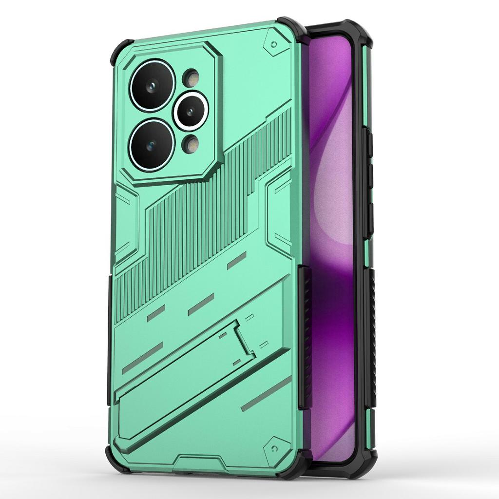 For Realme 15 Pro 5G Case PC + TPU Shockproof Phone Cover with Kickstand