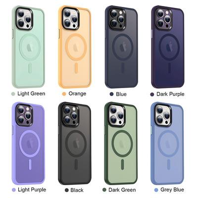 Použitelné pro pouzdro na mobilní telefon Apple 16 Magsaf Magneticky absorbující IPhone 15 Matné ochranné pouzdro s povrchem na dotek