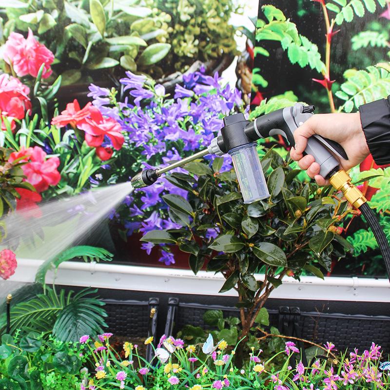 Superstark Explosionsgeschützt Einziehbarer Wasserschlauch mit Hochdruck-Spritzpistole für Autowäsche & Gartenarbeit