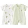 TONGTAI Baby Short Sleeve Cotton Romper