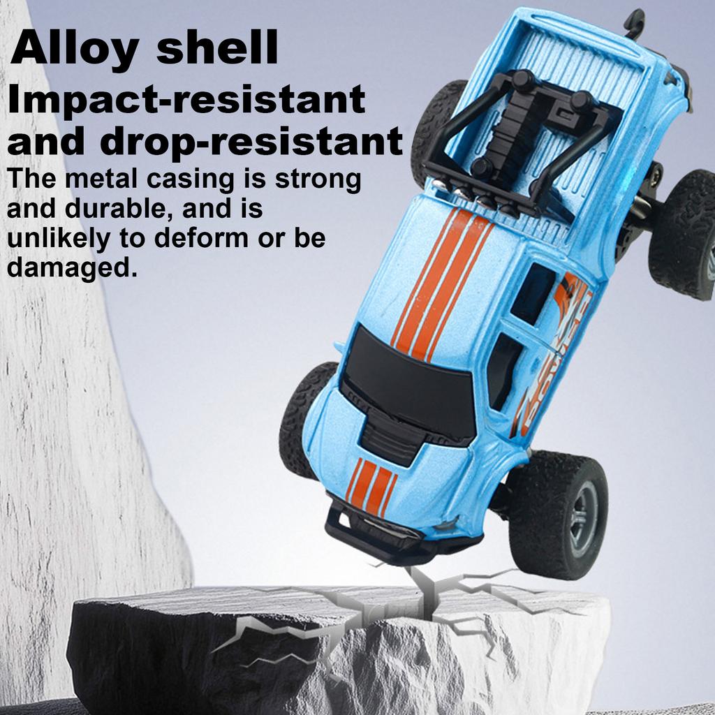 Alloy Remote Control Car Pickup Off-road Vehicle Rechargeable Drift Racing Car Children's Car Electric Toy