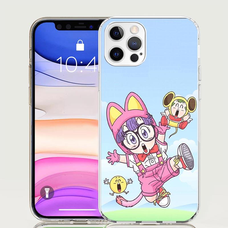 Arale Dr Slump Phone Case For iPhone 17 Air 16 15 Plus 11 14 Pro Max 13 Mini 12 7 8 + SE Pattern Art Customized Cover 17 Air 16