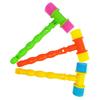 Squeaky Toy Hammer For Kids Sensory Toy Plastic Percussion Sounding Hammer Fun Play Musical Instrument