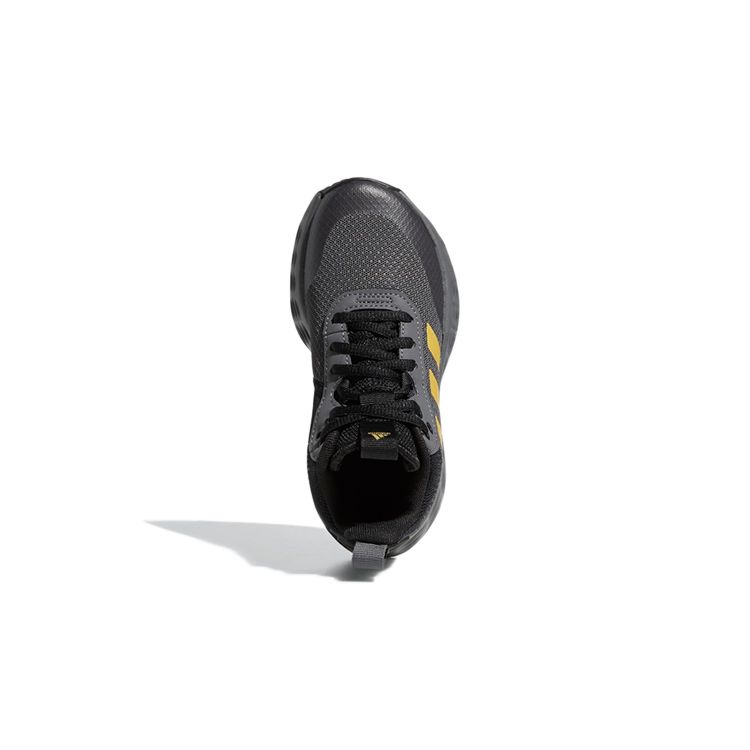 Adidas Own The Game 2.0 J Grey Matte Gold Kids Sneakers Grey-Five Core-Black GZ3381