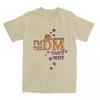 DM Dice Master Guide DnD Merch Shirt for Unisex Women Dungeon Dragon Game Amazing Cotton Printed Tee
