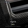 Real Carbon Fiber Rear Air Conditioning Vent Protective Cover For Tesla Model 3 Highland 2024 New Model3 Interior Accessories