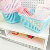 Neuer Kunststoffkorb-Organizer Tragbare Einkaufs-Aufbewahrungsbox Desktop-Kleinteile Spielzeug Obst Schreibwaren-Organizer Heimaufbewahrungskörbe