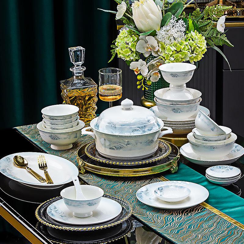 Jingdezhen Chinese Ceramic Dinnerware Gift Set