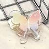 Gradient Butterfly Acrylic Paper Clip Paperclip Cartoon Memo Clip Cute PP Clip  Photo Clamp