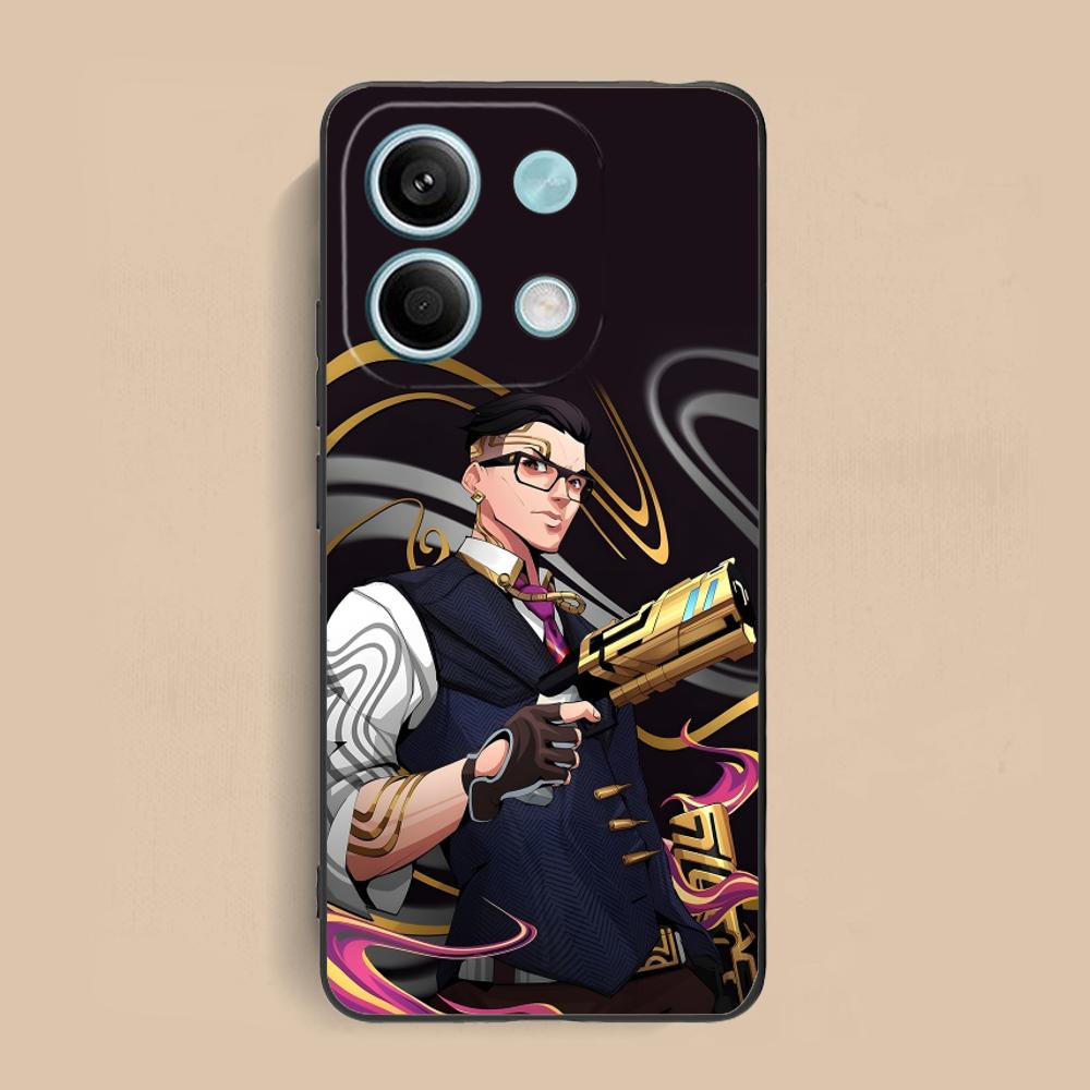 

Valo Chamber Phone Case for Xiaomi Redmi Note 14 13 12 11 S Pro Plus 4G 5G Soft TPU Shockproof Cover Redmi Note 11S 4G