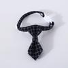 2PCS Adjustable Cat Collar Christmas Party Dogs BowTie Collar Pet Breakaway Necktie Collar Pet Festival Party Supplies