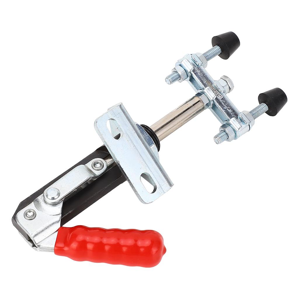 Clește basculant cu cap dublu, cursă 32 mm, capacitate de reținere 250 kg, acționat lateral, eliberare rapidă, tragere-împingere