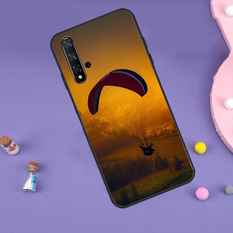 Paragliding Sport For Huawei Nova 7i 8i 11i 12i 12s 9 10 SE Y60 Y61 Y70 Y72 Y73 Y90 Y91 P20 P40 P30 Lite Case