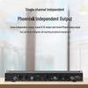 Weishu DC-12F8 True Diversity 8-Channel Wireless Desktop Microphone (CN version)