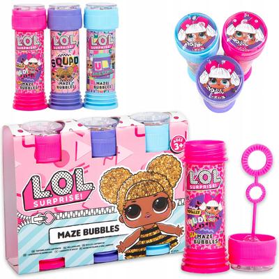 LAUGH OUT LOUD. Set SURPRIZĂ cu 3 piese joc cu bule set ORIGINAL