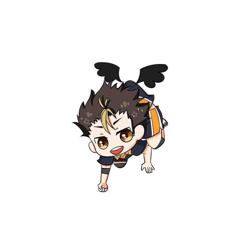 Haikyuu Sushi Series: Hinata Shoyo Acrylic Keychain & Backpack Charm 55mm