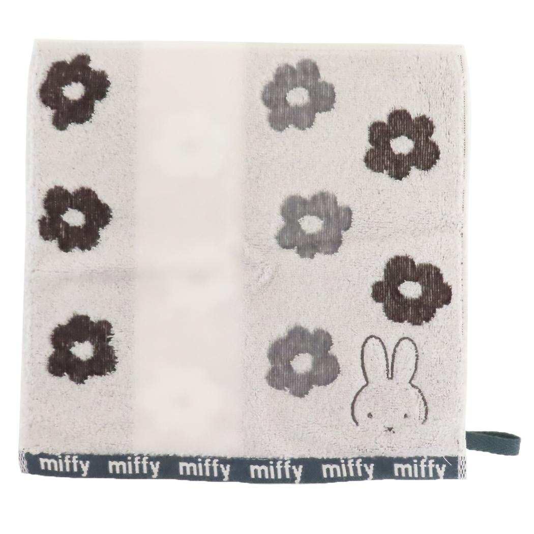 

Monochrome Flower Pop Miffy Handkerchief