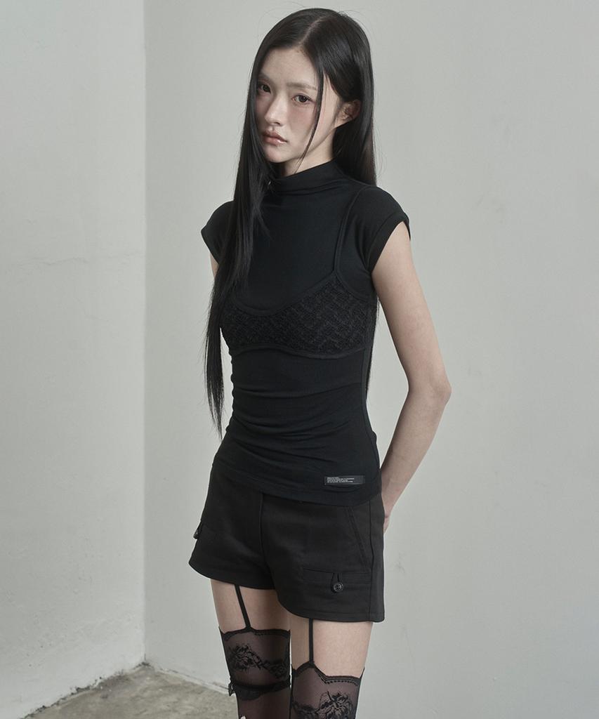 Inegi Jet Pocket Shorts (Black)