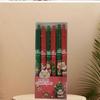 Capybara Christmas Gel Pen: Cartoon Student 0.5mm Black Ballpoint Push Pen - Fun Holiday Stationery Gift