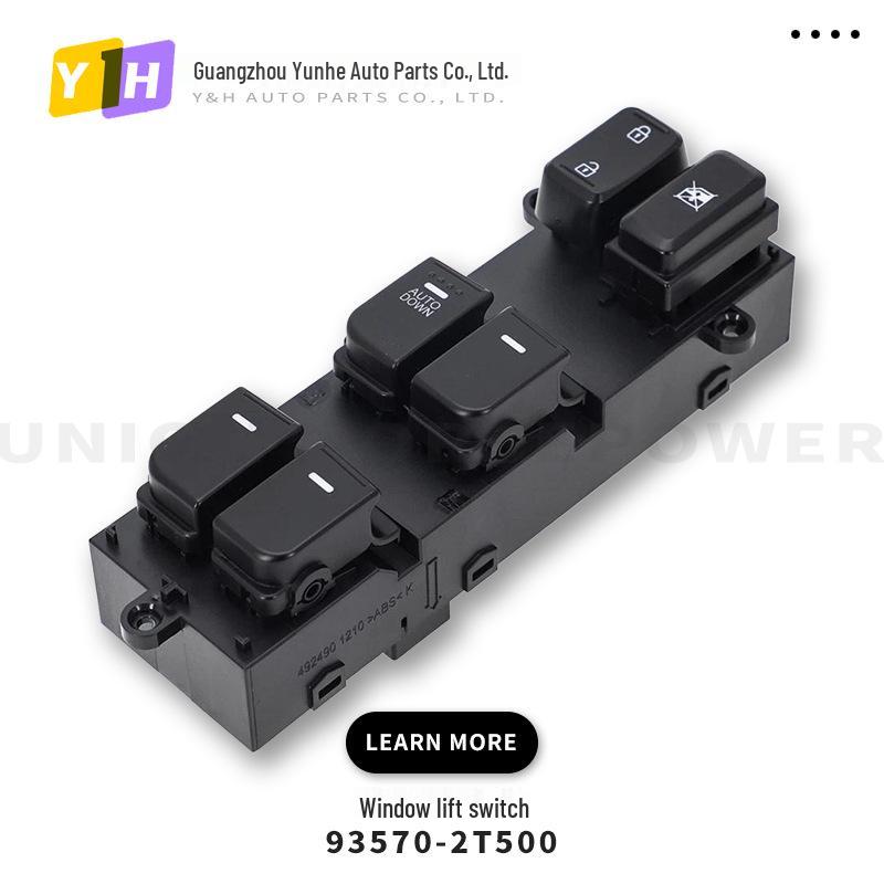 Power Window Master Switch 93570-2T500 for 2014-2015 Kia Rio Electric