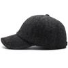 Baseball Cap with Ear Flaps Full Cap Men's Outdoor Hiking Sport Cap Old School Style Dad Hat Woolen Cap Winter/Autumn/Spring