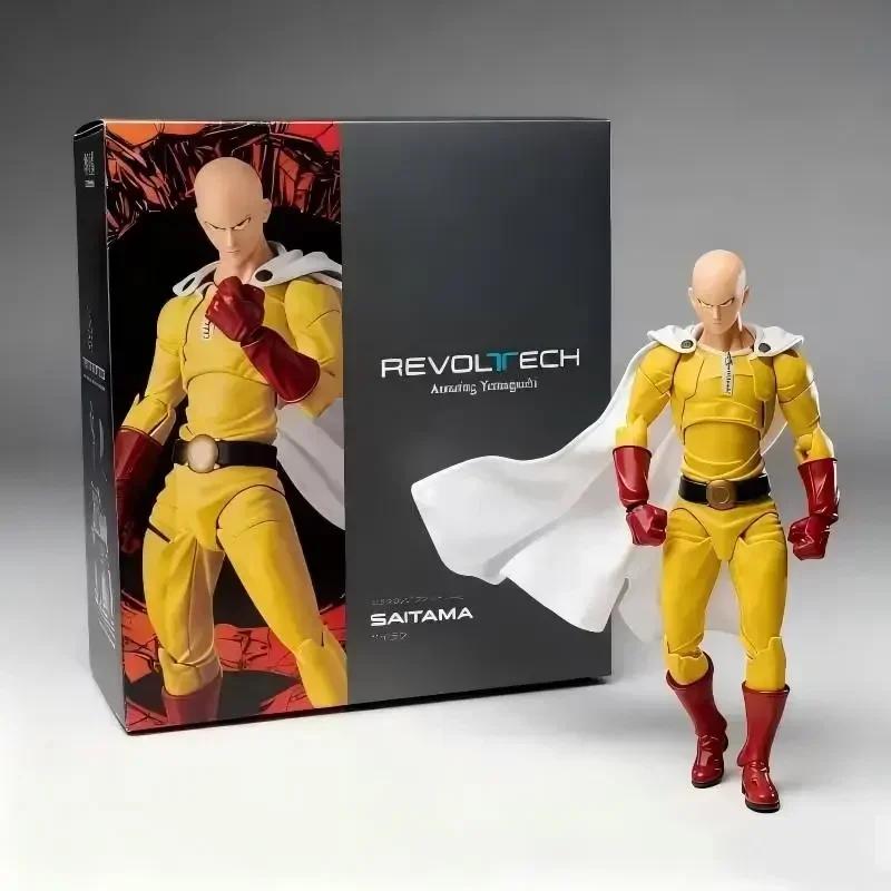 

HOT Ko Genos Anime Action Figures Kaiyodo Revoltech Yamaguchi One Punch Man Figurine Joint Movable Model Statue Kids Toys Gifts ko