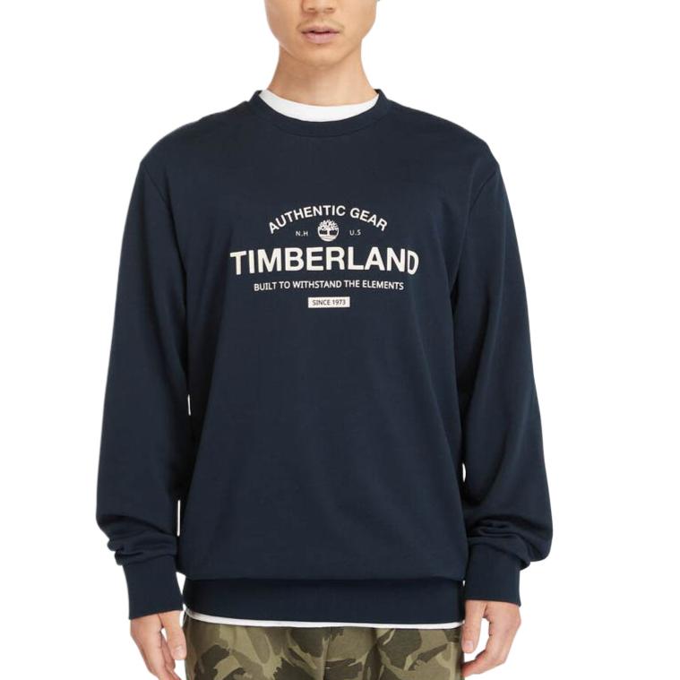 Timberland Workwear Label Comfortable Soft Simple Long Sleeve Sweatshirt Men sweatshirt TB0A2PRK433