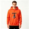Men's Print Pullover Hoodie, Stylish Samurai Anime Character Print Casual Long Sleeve Sweatshirt