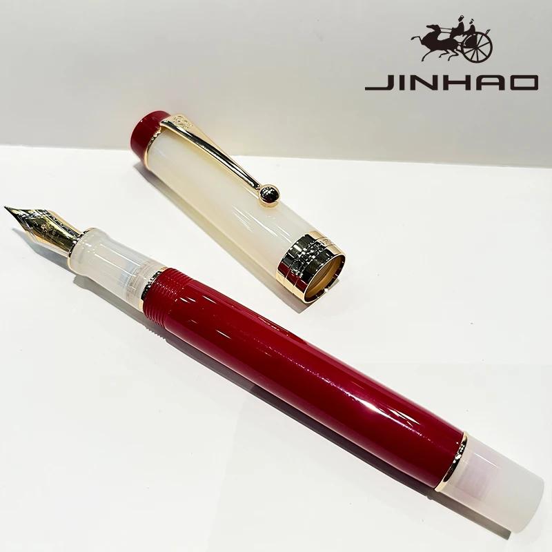 Jinhao Century 100 Elegant Calligraphy Pen, Twist Cap, Fine Nib (M/F/EF) - Ideal for Daily Office Use Fountain Pens Stationery