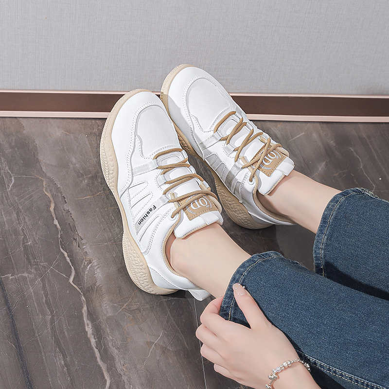 Fashion Demi-season Brown White Boots Women Loafers Sneakers Black Ladies Student Shoes Sport Expensive Basctt Original Mobile