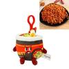 Turkey Noodles Instant Plush Pendant Cartoon Dolls Keychains Toy Kids Gifts