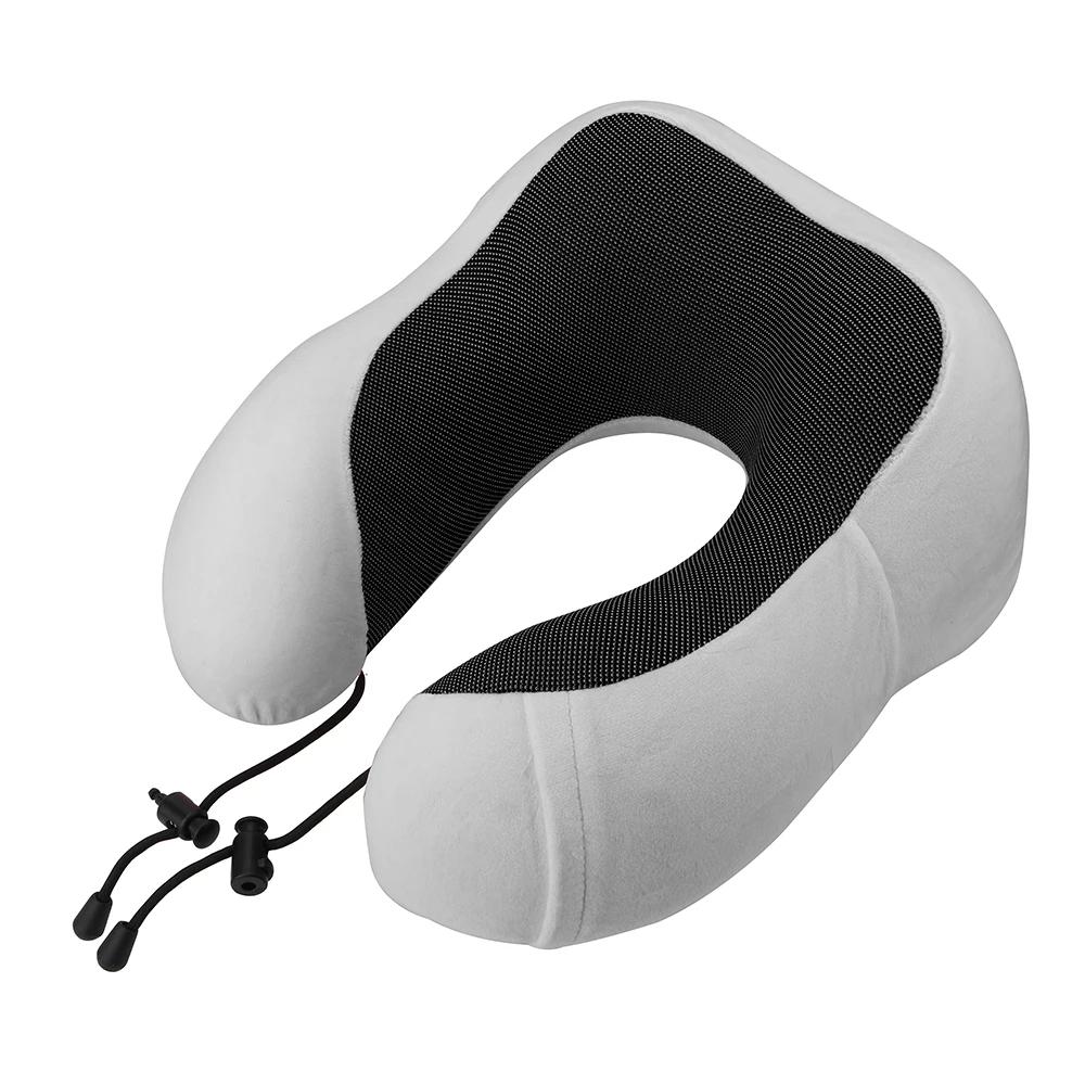 Memory Foam Car Neck Pillow U-Shaped Soft Neck Support Travel Cushion Cervical Rest Pad Automobile Interior Accessory