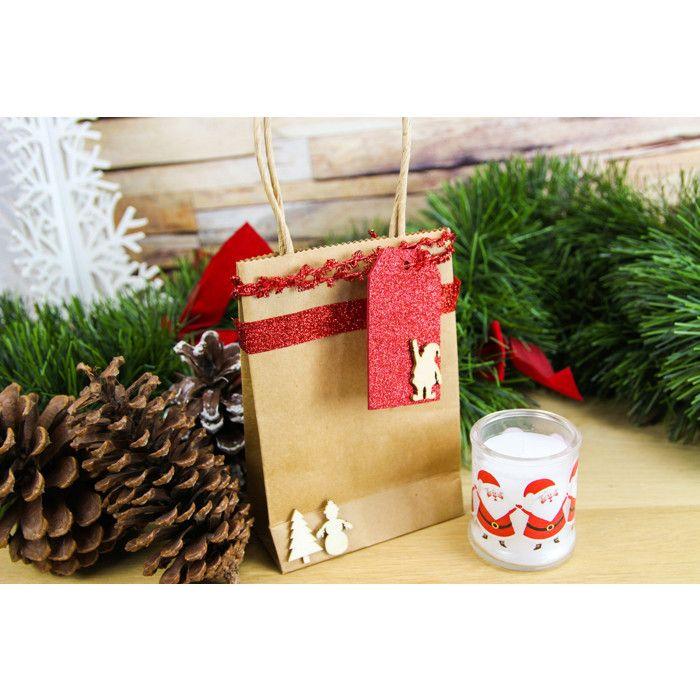 MégaCréa DIY - Etiquette Tags mousse glitter 12 pièces