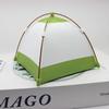 1 Piece Mini Doll Travel Camping Decoration Toys 1:12 Dollhouse Simulation Tent Model Micro Scene Construction Photo Props