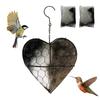Modern Metal Heart Pattern Bird Nest Featuring Included Cushioning For Pet Birds