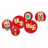 6Pcs Wall Backdrops Paper Fan Round Origami Fan Fan Flower New 3D Paper Fan Flower  Party Supplies