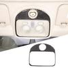 Hcilloend Carbon Fiber Interior Light Reading Light Rear Interior Light Interior Light Sticker for New Fiat 500 Easy Interior Custom Carbon Fiber Look