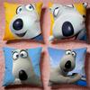 Trendyy BBbackkom Beariou Cushion Cover Premium SkinFriendly Pillow Case MultiPurpose for Home Office Travel