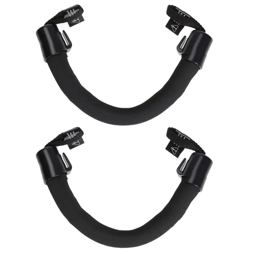 

YAARUJEE Assist Grip for Car, Handrail, Set of 2, For Accessing and Exiting Handles, чорний