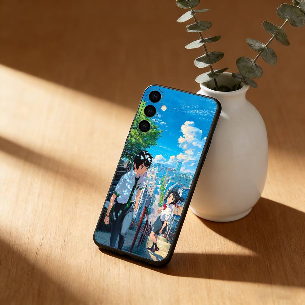 

Anime Y-Your Name Phone Case For Samsung Galaxy A91,80,73,72 ,71,53,52,32 ,31,22,21s,20,Soft Black Case Samsung a13 5g