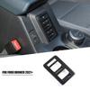 Window Switch Button Panel Cover Trim Bezels For Ford Bronco + Carbon Fiber