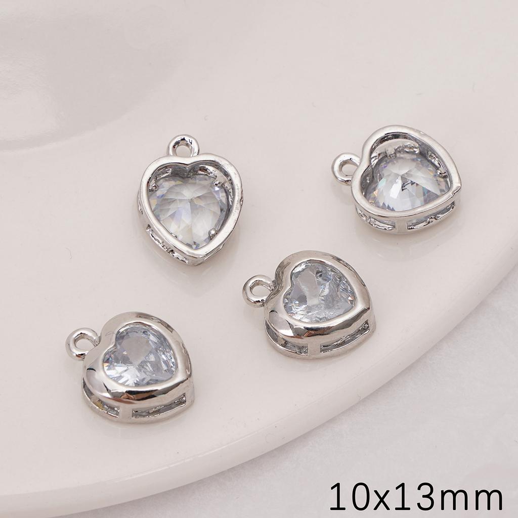 Κράμα Ζιργκόν Διατήρησης Χρώματος Κρεμαστά Στοιχεία Για DIY Βραχιόλια Κολιέ Κατασκευή Κοσμημάτων