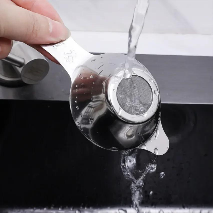 1pc Stainless Steel Mesh Fine Tea Infusers Teapot Kungfu Tea Leaf Strainer Spice Filter Diffuser Kitchen Teaware Accessories