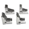 90 Degree Self-Locking Hinge Table Leg Brackets Table Chair Folding Hinge Support Brackets Furniture Leg Fixing Connection