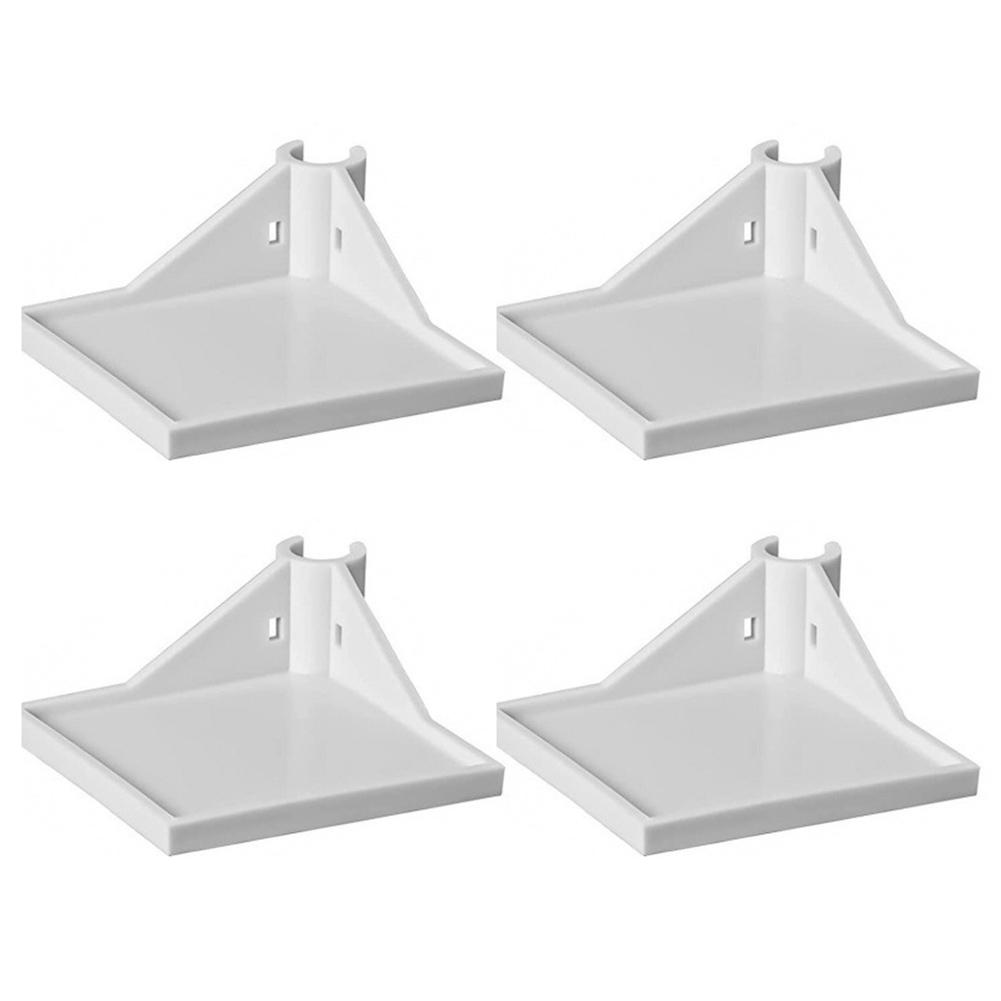 

Easy Install Shelves Compact Storage Solution Indoor Gardening Optimizes Tent Space Robust PP Material For 16mm Poles білий