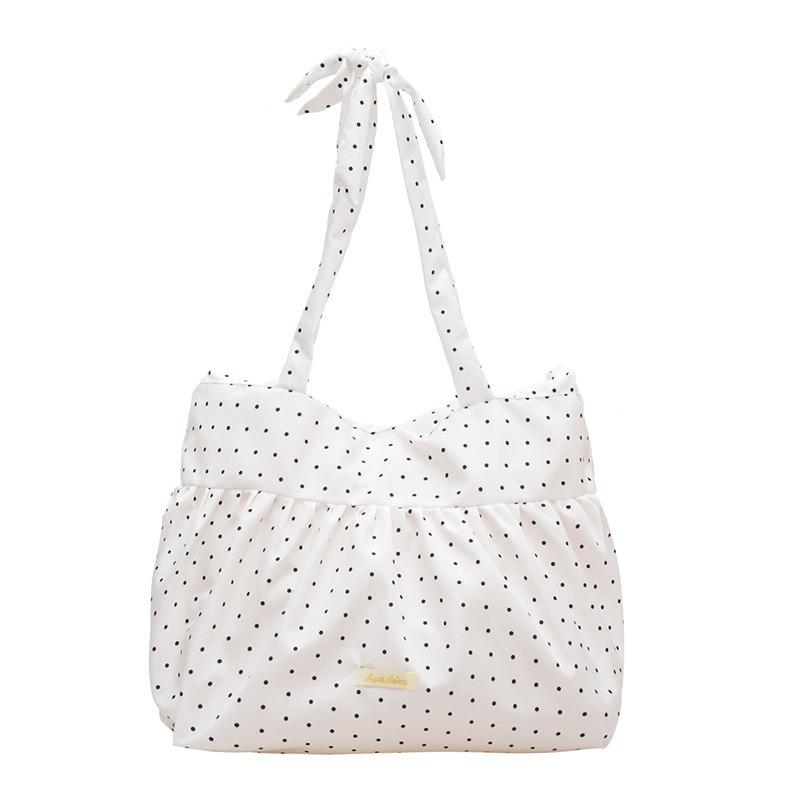 Women's Bag New Fashion Pleated Armpit Bag Shoulder Bag Solid Color Large Capacity Design Sense High Quality Bag