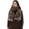 Ladies' New Double-Sided Thickened Versatile European And American Autumn And Winter Scarf, Air Conditioning Shawl