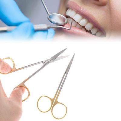 Dental Surgical Eye Double Eyelid Scissors Beauty Scissors Cut Tissue Scissors