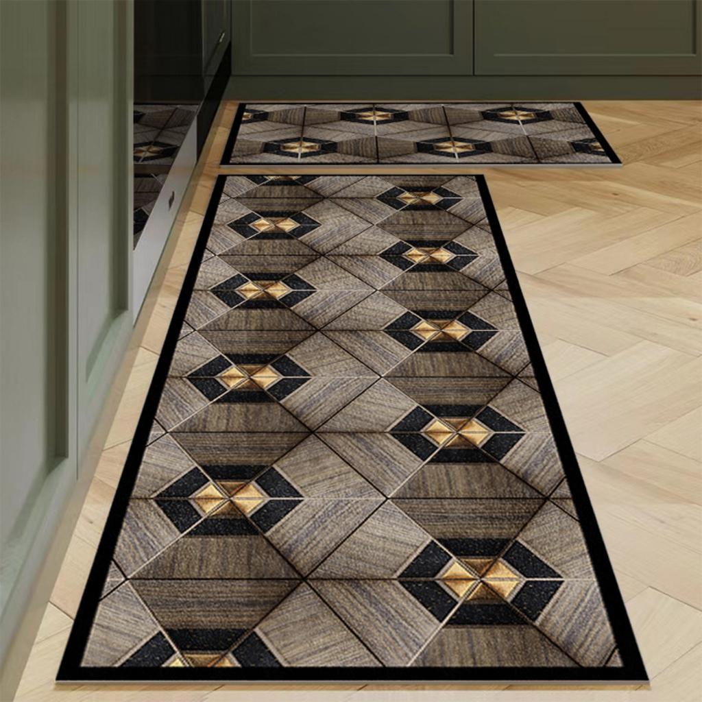 Fashion Simple Nordic Style Kitchen Mat  Carpet House Hold Carpet Modern Home Decor